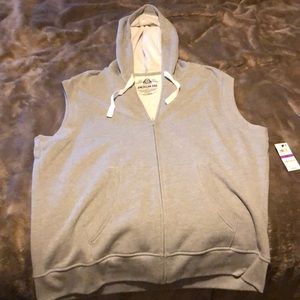 American Rag No Sleeve Hoodie XXL